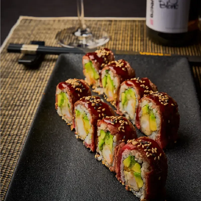 Sushi mit Roastbeef