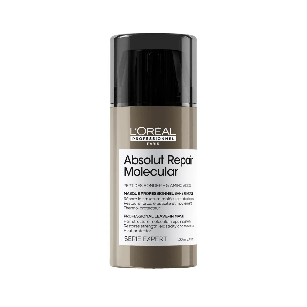Absolut Repair Molecular Leave-in-Maske von L’Oréal Professionnel, tiefenwirksam und ohne Ausspülen.